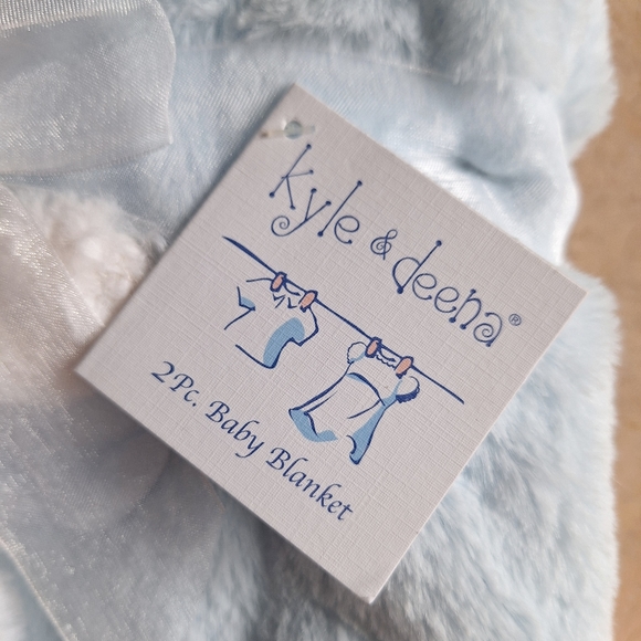 Kyle & Deena 2pc. Baby Blanket - Picture 3 of 4